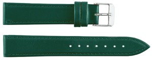 Unisex Leather 7 Green Luxury Watch Strap 20mm Breathable Water-Resistant <b>Smart</b> Watch Band Soft Lightweight Adjustable Stainless - Product Image 6