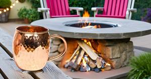 Moscow Mule Mug 100% Cuivre Massif Pur 16 Oz Sans Doublure Sans Nickel Intérieur Fabriqué À La Main Conception Martelée - Product Image 5