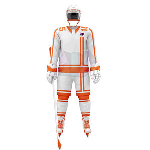 Conjuntos de Uniformes de Hockey sobre Hielo Ligeros, 100% Poliéster, Diseñados para un Mejor Rendimiento del Jugador, Características Transpirables que Absorben la Humedad - Product Image 5