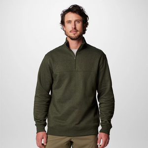 Sweat-shirt Slim Fit à demi-fermeture éclair pour hommes Pull Street Wear Sweat-shirt d'extérieur pour hommes adultes avec design et taille personnalisés - Product Image 1