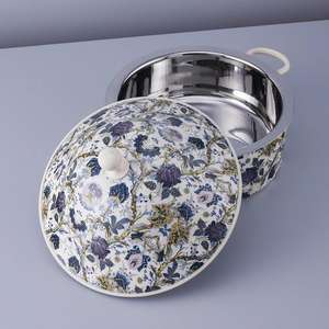 Nouveau design de luxe imprimé personnalisé fini fait à la main moderne décoratif moyen-orient chauffe-plats buffet casseroles marmite - Product Image 6