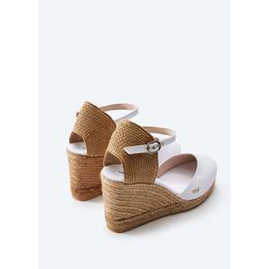 Satuna in edizione limitata espadrillas in tela con zeppa sandali eleganti in materiale di tela - Product Image 6