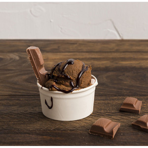 ของเหลวผสม1.10กก. สำหรับไอศกรีมโฮมเมดรสช็อกโกแลตนมเข้มข้น - Product Image 4