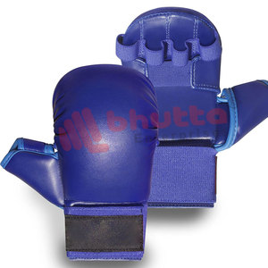 Professional Manufacturing <b>Karate</b> Gloves <b>Equipment</b> Training Hand Mitts Gloves For Sale Gold Cowhide Leather <b>Karate</b> Gloves - Product Image 3