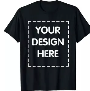 Maglietta personalizzata in cotone 100% taglia ue crea il tuo Logo di Design testo uomo donna stampa Design originale maglietta regalo di alta qualità personalizzata