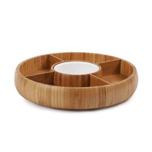 Tabla de cortar de madera de acacia con asa, tabla de cortar de queso duradera de alta calidad - Product Image 1
