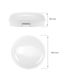 Round outdoor <b>LED</b> wall <b>light</b>, <b>mini</b>, 8W, 850lm, 4000K, IP54 (Spectrum SLI041045NW) - Product Image 2