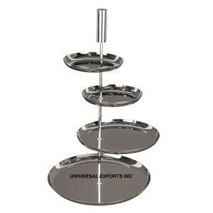 Bandeja de chocolate de tres niveles Nueva llegada Plato de chocolate hecho a mano Clásico Elegante Nueva bandeja de chocolate elegante - Product Image 2