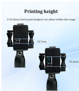 Taşınabilir mürekkep püskürtmeli el yazıcısı tabanca çoklu dilleri destekler ve herhangi bir yüzeyde Logo parti numarası QR kodunu yazdırabilir - Product Image 4