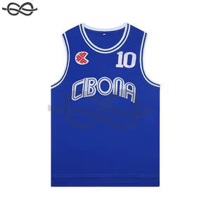 Nueva venta al por mayor de malla personalizada ropa de baloncesto camiseta camisetas de baloncesto personalizadas equipos Camiseta deportiva - Product Image 3