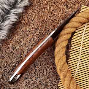 Wholesale Handmade Custom Size Premium Quality High Carbon <b>Steel</b> Skinner Knife Comfortable Leather Sheath Industrial Camping OEM - Product Image 3