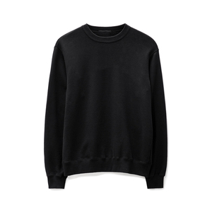 2025 personnalisé surdimensionné coton français éponge polaire sweat pour hommes OEM blanc col rond à capuche épaule tombante luxe hiver - Product Image 1