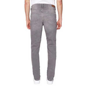 100% haute qualité hommes personnalisé jean homme lavé Denim pantalon à la mode solide Denim droit Denim jean - Product Image 2