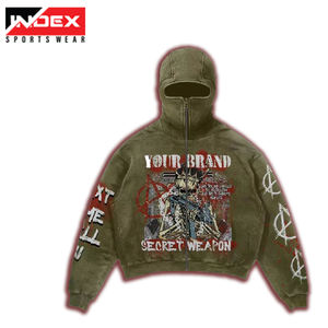 Venta al por mayor personalizado Muti colores gráfico hombres sublimación impresión Sudadera con capucha Hip Hop pareja Streetwear Jogging sublimación impresión Sudadera con capucha - Product Image 5