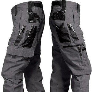 Nouveau pantalon de travail tactique hommes pantalon Cargo extérieur multi-poches pantalon imperméable automne printemps vêtements de travail en plein air pantalon de randonnée - Product Image 5