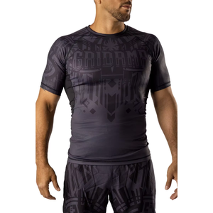 Men's High Quality Breathable Rash Guard New Style Fitness Gear for Fight Training Gym Wear - Product Image 1