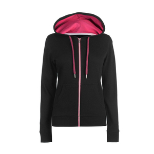 Sweat à capuche zippé pour femme, tendance, de qualité supérieure, élégant, doublure polaire, séchage rapide, respirant, vêtements décontractés d'hiver, prix le plus bas - Product Image 5