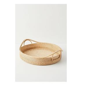 Bandeja de servicio de ratán ecológica de diseño moderno más demandada, madera Natural con forma de tamaño de tendencia para restaurantes de hoteles en casa - Product Image 3