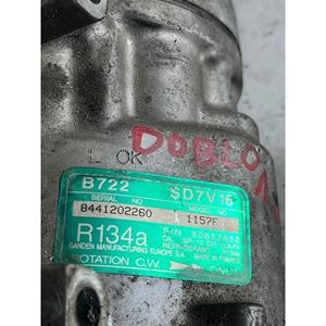 COMPRESOR DE AIRE ACONDICIONADO 182B6000 FIAT Doblo Cargo (05>09) 8441202260 Gasolina 1.6 - Product Image 4