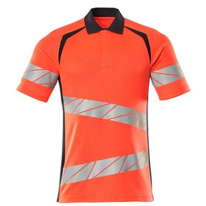 OEM Men High Visibility Reflective <b>Polo</b> Shirt Short Sleeve Construction Workwear Uniforms <b>Polo</b> Shirts For Sale - Product Image 3