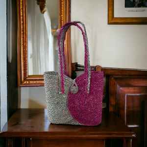 Sac à main Sabai Grass écologique multicolore Nouveau design Sac à main pour femme Sac cadeau pour la fête des mères - Product Image 5