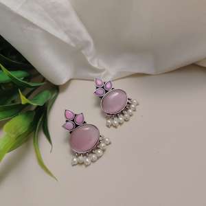 Meilleure vente de haute qualité du fournisseur indien direct SHEETAL Monalisa motif géométrique boucles d'oreilles bijoux de mode - Product Image 3