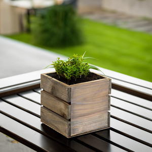 WCB0005RC - Rustic Wood Wine <b>Crate</b> Box - 5 - Product Image 4