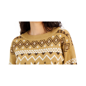 Cardigan Pullover Fair Isle da Donna Style & Co, Giallo, Taglia XS, Traspirante, Stile Coreano per l'Inverno, Abbigliamento Casual - Product Image 2
