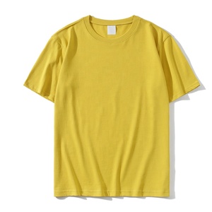 Camisetas de algodón personalizables de calidad superior para hombre, diseño de punto de talla grande, transpirable, cómodo, precio bajo, estampado personalizado - Product Image 1