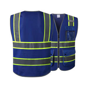 Estilo único OEM al por mayor precio de fábrica chalecos de seguridad trabajo de alta visibilidad logotipo personalizado y tamaño de impresión chalecos de seguridad - Product Image 2