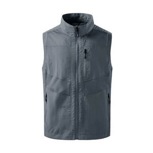 เสื้อกั๊กผู้ชายแฟชั่นลำลองสำหรับใส่ในชีวิตประจำวัน กีฬากลางแจ้ง การเดินทาง และสไตล์สตรีทในเมือง - Product Image 1