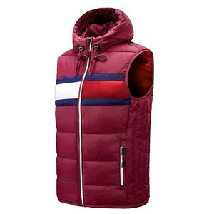 Chaleco acolchado impermeable cálido para hombre estilo moda personalizado al por mayor ropa de calle de invierno chaleco acolchado al por mayor - Product Image 2