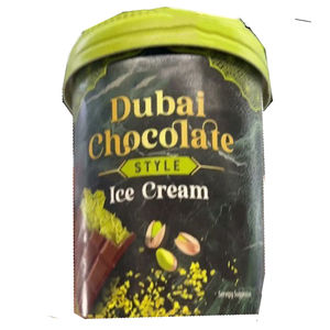 Chocolate con Leche de Dubái con Pistacho y Avellanas, Sólido, 70g, Halal, Vegetariano, Negro, Listo para Consumir, OEM - Product Image 6