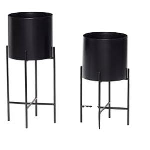 Soporte de maceta moderno al por mayor macetas redondas flores soporte de planta de metal para interior exterior maceta hogar decorativo - Product Image 1