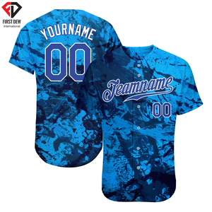 กราฟฟิตีลายสีม่วง-ทองเก่า3D พิมพ์ดิจิตอล Sublimated ทีมชื่อด้านหน้าและด้านหลังปากีสถานทำสไตล์เบสบอลย์ผู้ชาย - Product Image 5