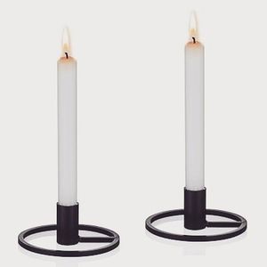 New Product Ideas 2025 Wrought Iron Candlestick Holders Black Metal Iron Taper Candle Holder <b>Vintage</b> Candle <b>Stick</b> Candle Holder - Product Image 6