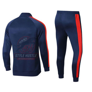 Trajes Deportivos Personalizados con Logotipo Más Vendidos para Hombre, Traje de Gimnasio de Dos Piezas, Último Diseño, Traje de Gimnasio de Manga Larga - Product Image 2