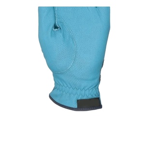 Gants de golf personnalisés avec logo, en cuir synthétique imitation peau de mouton, patch en caoutchouc personnalisé, couleur blanche, gants de golf pour homme sur mesure - Product Image 4