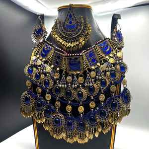 Traditional Style Afghan <b>Necklace</b> <b>Earrings</b> <b>Set</b> Hot Selling New Antique Jewelry Handmade <b>Necklaces</b> <b>Earrings</b> Jewelry <b>Sets</b> - Product Image 4