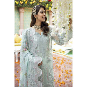 เนื้อผ้าลูกไม้หรูหราสำหรับวันพิเศษของคุณ รุ่น Nureh Jhoomro Luxury Wedding Edition '25 NL-55-REENA-TC-1413 - Product Image 5