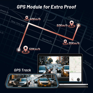 Factory OEM 4K <strong>Mirror</strong> Touchscreen Driving Recorder WiFi ADAS BSD Car Camera Front and Rear 4ch Night Vision <strong>G</strong>-<strong>Sensor</strong> Dash Cam - Product Image 6
