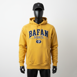 Sweat à capuche en molleton premium 360GSM, tissu doux brossé, couleur verte, avec des patchs brodés audacieux, logo personnalisé, sweat à capuche basique - Product Image 1