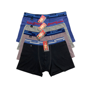 Calzoncillos bóxer de modal de poliéster de punto elástico de tiro medio para hombre, ropa transpirable hecha en fábrica, embalaje en caja de Vietnam - Product Image 6