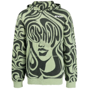 Fabricant de vêtements Streetwear 3D Puff sérigraphié Polyester/Nylon sweat à capuche zippé en mousse personnalisée pour l'hiver - Product Image 1