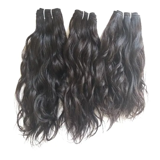 Unprocessed Brazilian Virgin Loose Deep Curly Wave Human Hair Bundles For Women Uses Manufacture in India Low Prices