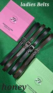 Cinturón de Piel de Vaca Pulida Ecológica Genuina para Mujer, Accesorios SHEELA ENTERPRISES - Product Image 2