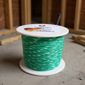 สายวัดระยะโอเวอร์แมนน์ ยาว 50 เมตร เส้นผ่านศูนย์กลาง 1.2 มม. รับน้ำหนักได้ 25 กก. ผลิตจากโพลีโพรพิลีน สีเขียว/ขาว แพ็ค 12 ชิ้น - เทปวัดระยะแบบโปรโมชั่น - Product Image 3