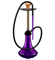 Chicha FALAH Moderne Personnalisée – Ensemble Complet en Verre avec Double Tuyau en Aluminium, Technique Miroir, Couleurs Personnalisables – Direct Usine