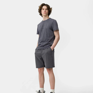Short de course sportif pour hommes 100% coton solide Design personnalisé taille élastique de haute qualité séchage rapide - Product Image 2