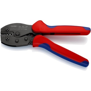 Outil de sertissage de extrémités de fils KNIPEX PreciForce, longueur totale 220 mm, 0,25 6 (AWG 23 10) mm, poignées multi-composants polies - Product Image 6